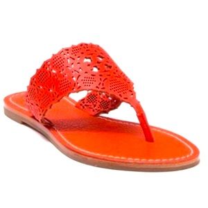 Tory Burch Lasercut slippers